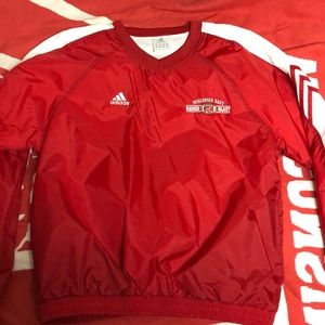 Wisconsin Badgers Adidas Windbreaker